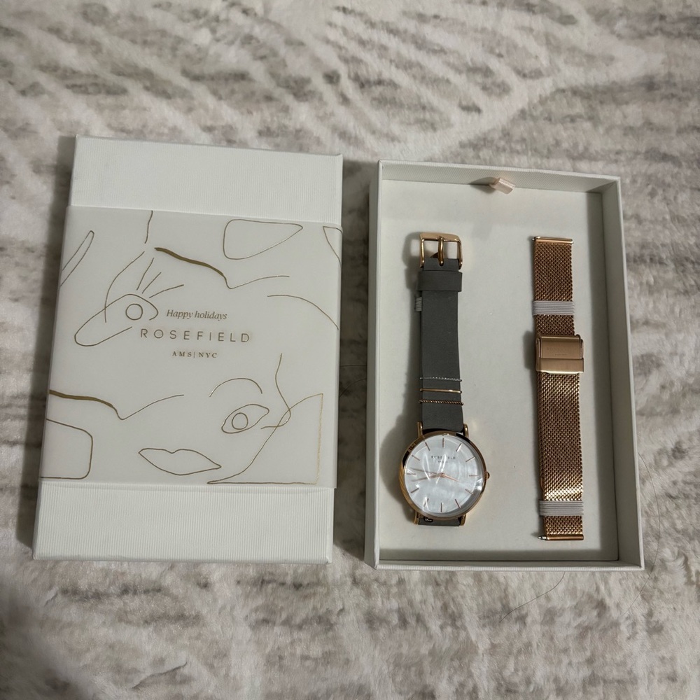 Rosefield Rose Gold Watch